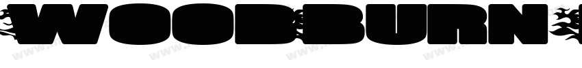 WoobBurn Bold字体转换